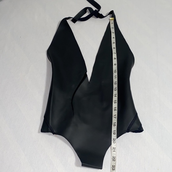 Mikoh Jaws Neoprene Halter one piece Swimsuit Sz S - Picture 11 of 16